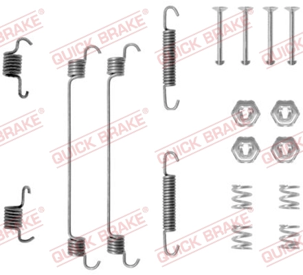 Accessory Kit, brake shoes